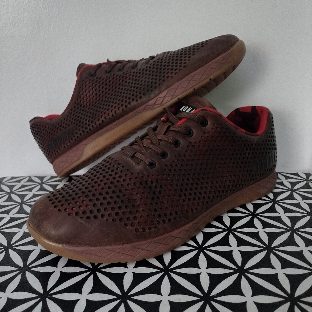 NoBull Brown Leather Runners